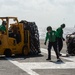 Navy Sailors Participate In A Replenishment At Sea