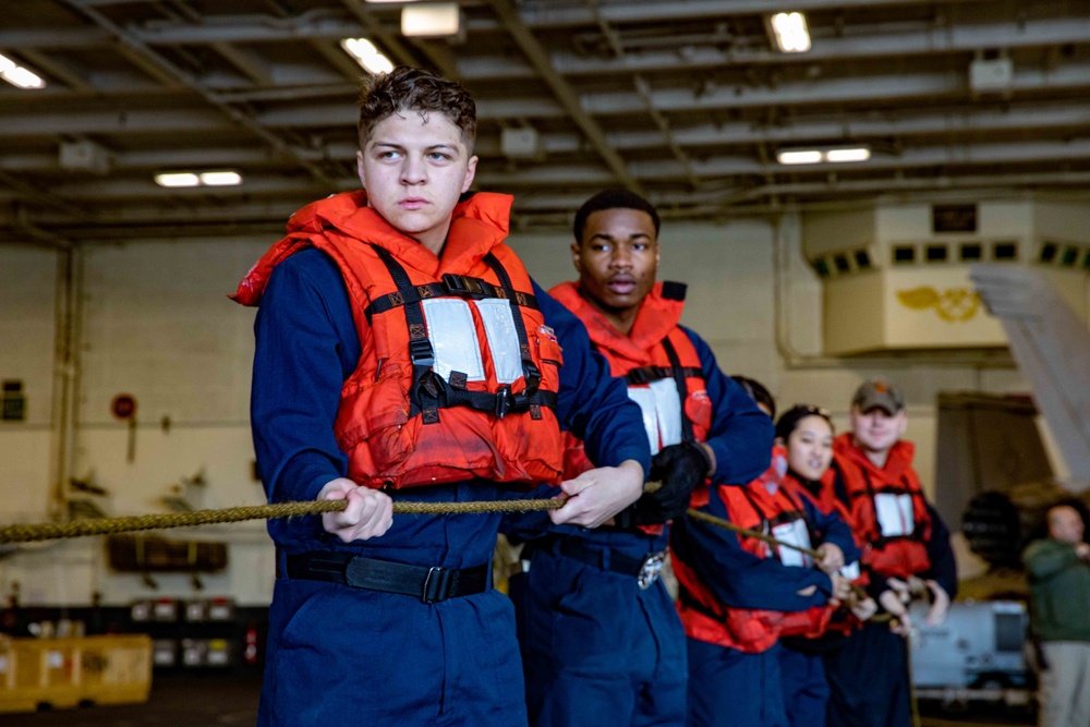 Daily Operations Aboard USS George H.W. Bush (CVN 77)