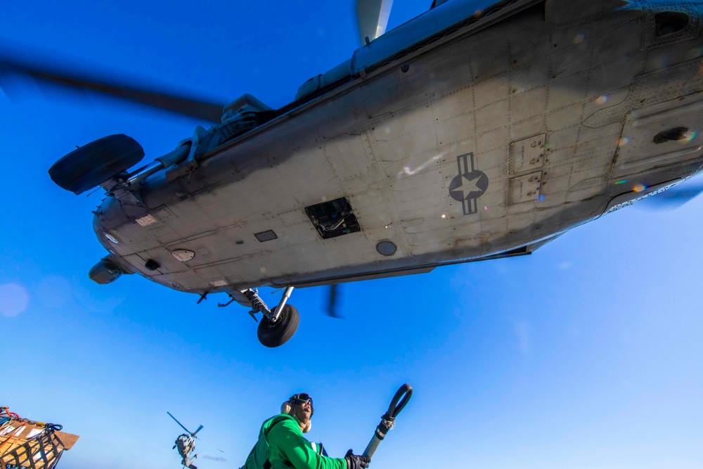 U.S. Daily Operations Aboard USS George H.W. Bush (CVN 77)