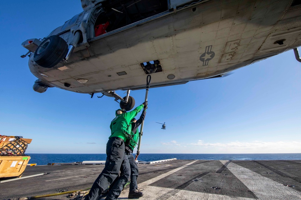 U.S. Daily Operations Aboard USS George H.W. Bush (CVN 77)