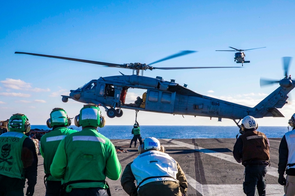 Daily Operations Aboard USS George H.W. Bush (CVN 77)