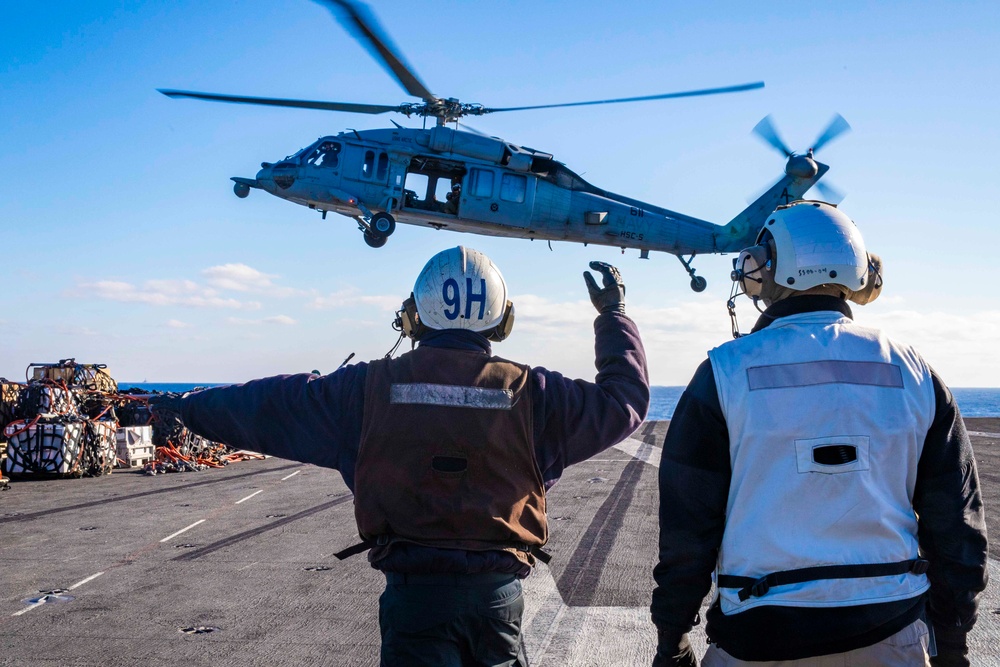 Daily Operations Aboard USS George H.W. Bush (CVN 77)