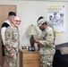 Soldiers in the SHARP Escape Room at Camp Arifjan, Kuwait, December, 2022