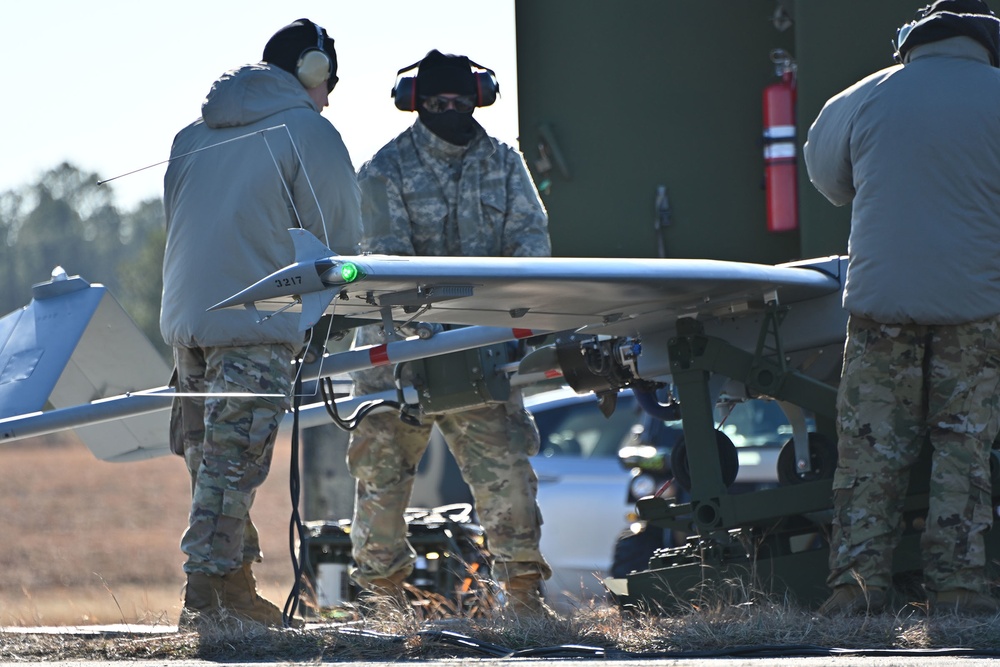 Fort Dix - Shadow t-UAS Flight Testing - 20 Dec 2022