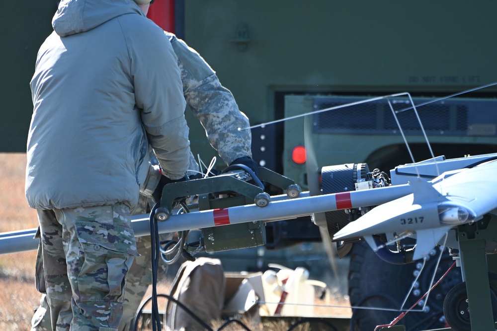 Fort Dix - Shadow t-UAS Flight Testing - 20 Dec 2022