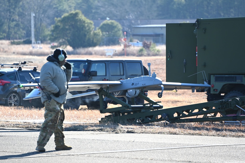Fort Dix - Shadow t-UAS Flight Testing - 20 Dec 2022