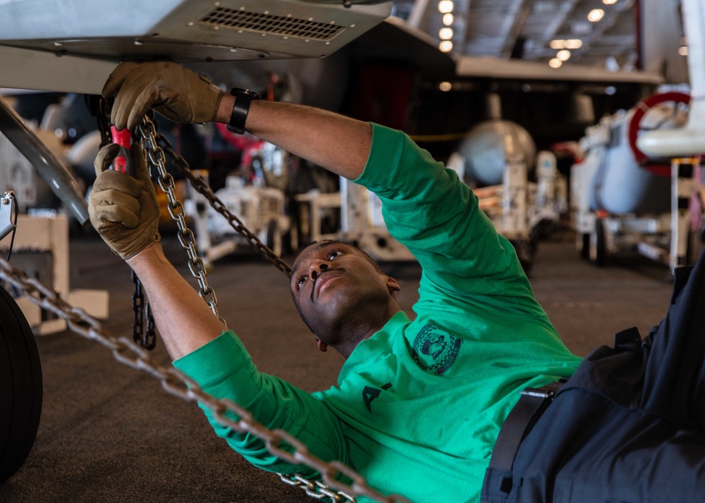 Daily Operations Aboard USS George H.W. Bush (CVN 77)