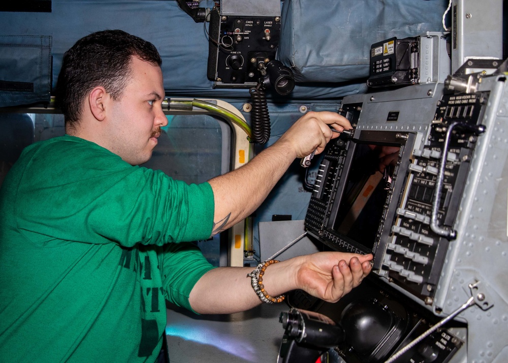 Daily Operations Aboard USS George H.W. Bush (CVN 77)