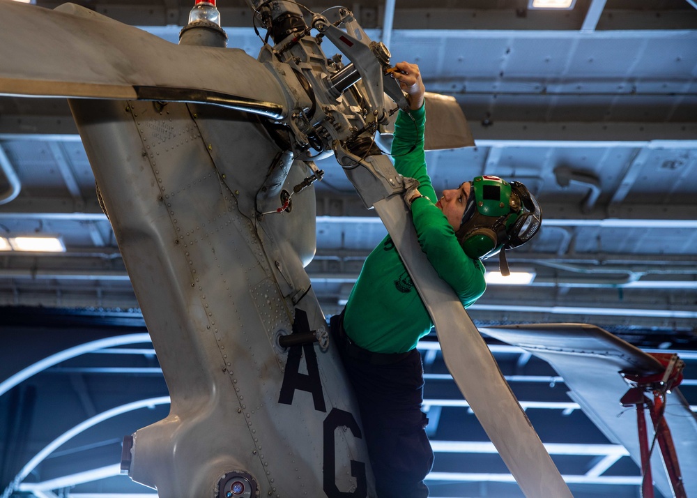 Daily Operations Aboard USS George H.W. Bush (CVN 77)