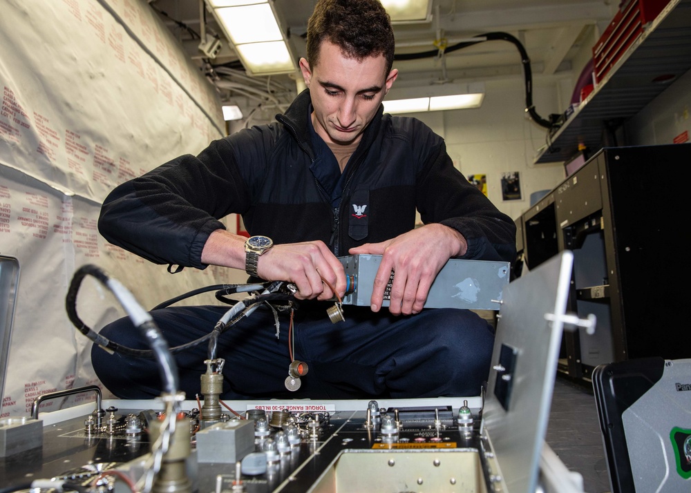 Daily Operations Aboard USS George H.W. Bush (CVN 77)