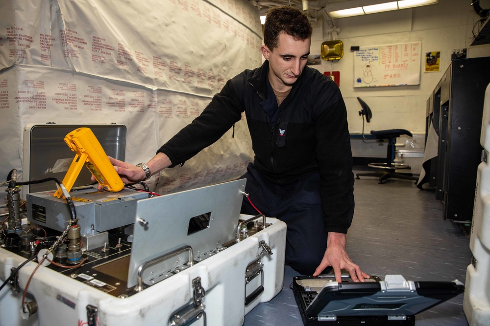 Daily Operations Aboard USS George H.W. Bush (CVN 77)