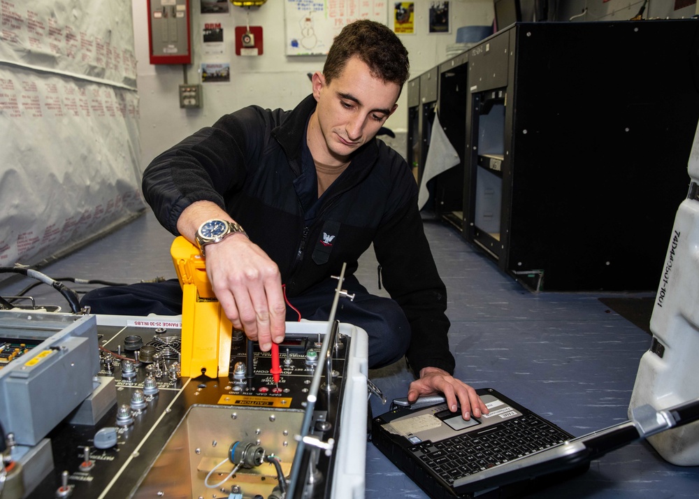 Daily Operations Aboard USS George H.W. Bush (CVN 77)