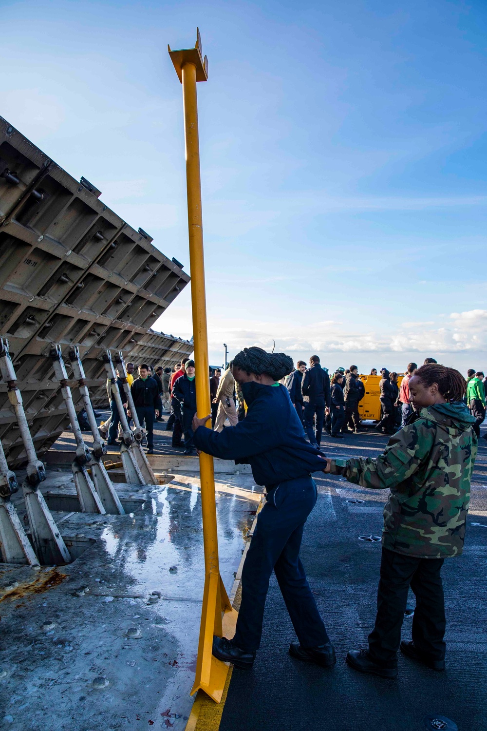 Daily Operations Aboard USS George H.W. Bush (CVN 77)