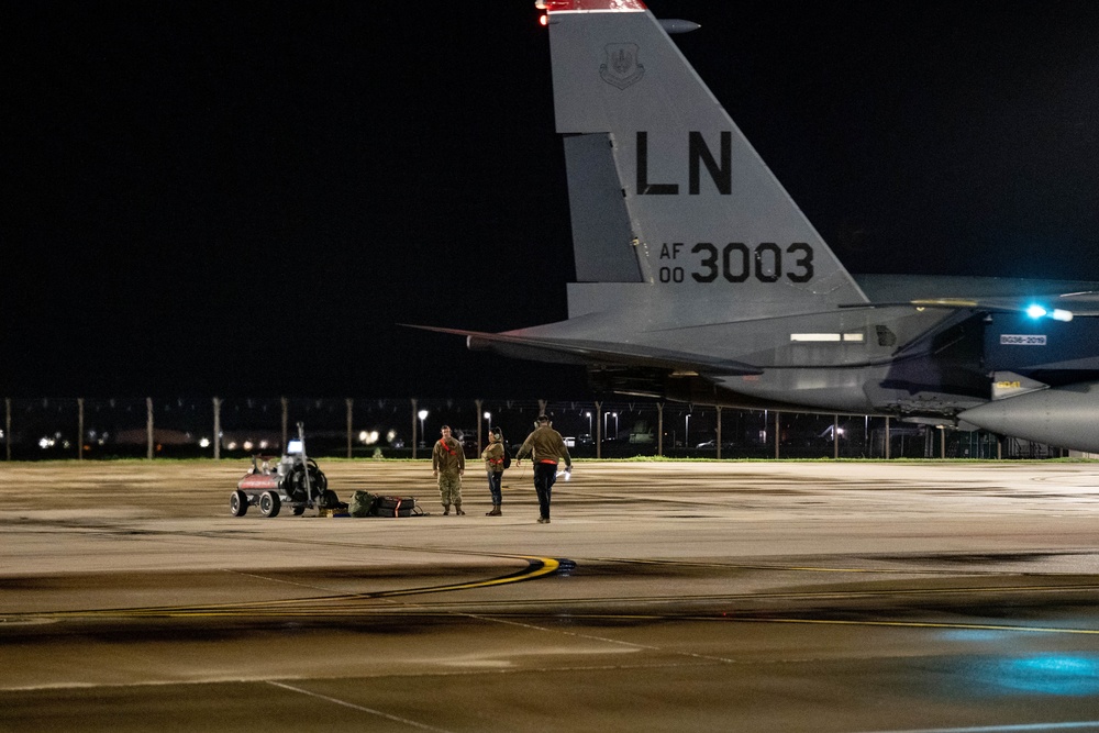 48th Fighter Wing night ops