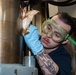 USS Ronald Reagan (CVN 76) Sailors perform maintenance