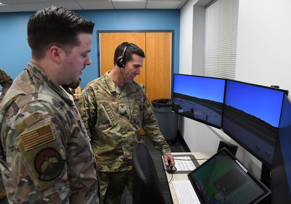 334th TRS study room ribbon cutting ceremony