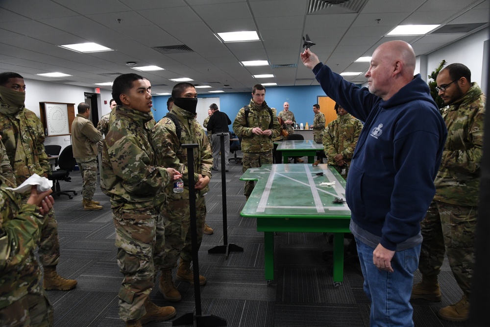 334th TRS study room ribbon cutting ceremony