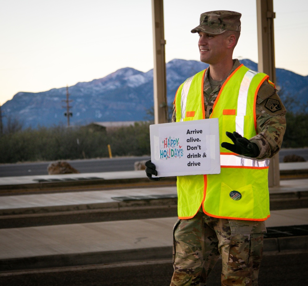 Fort Huachuca leaders support holiday safety