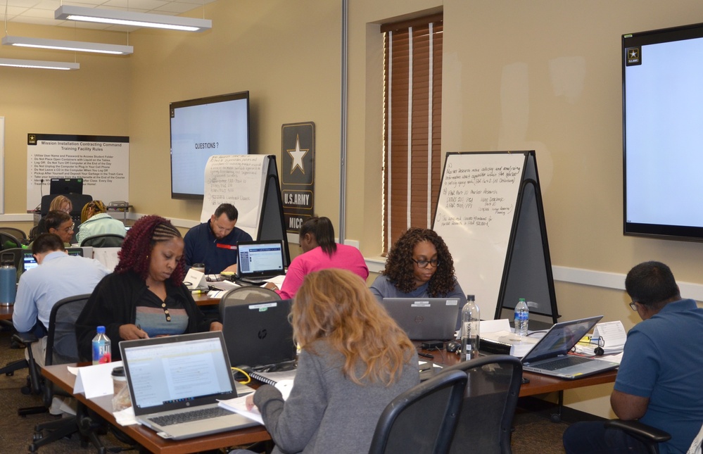 Training course sets path for new contracting interns