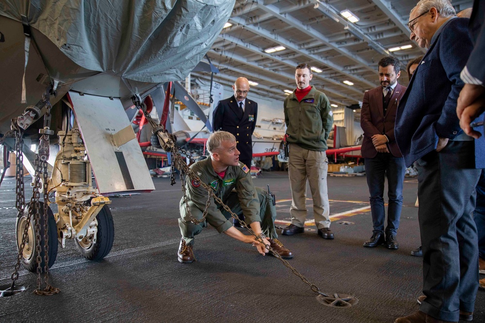 Daily Operations Aboard USS George H.W. Bush (CVN 77)