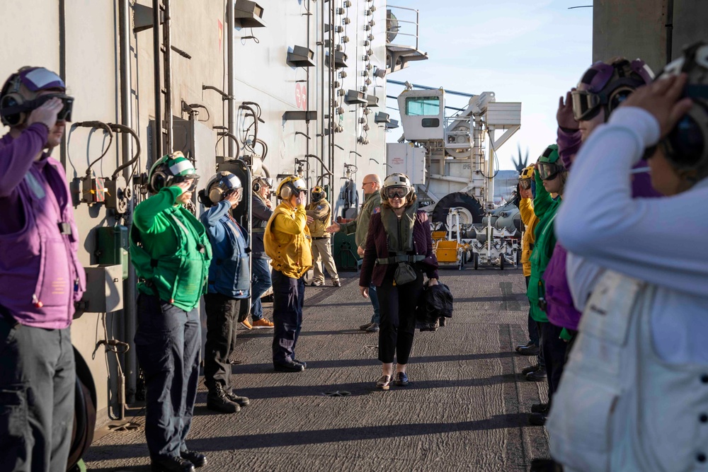 Daily Operations Aboard USS George H.W. Bush (CVN 77)