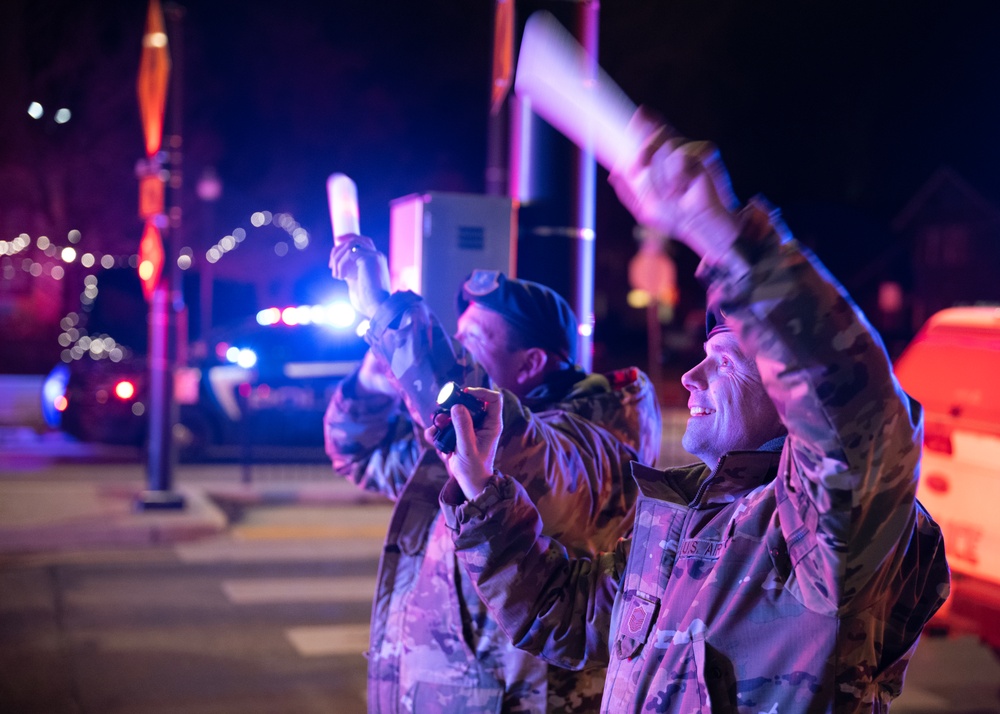 124th Security Forces Share Holiday Cheer at St. Luke's Children's Hospital