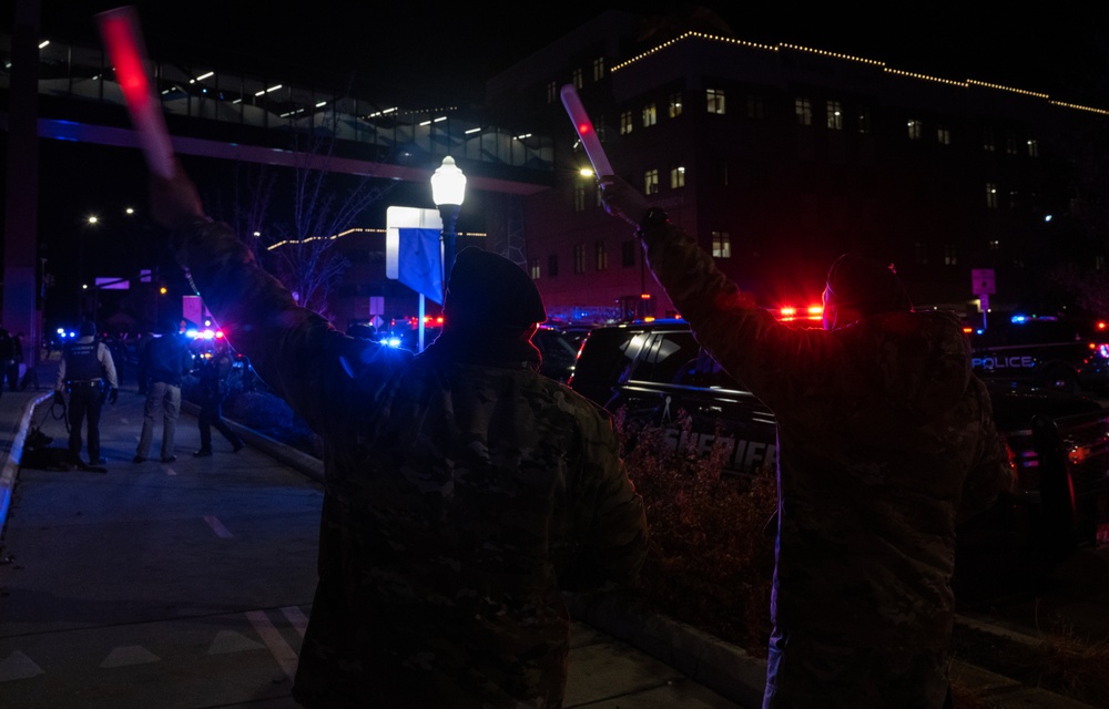 124th Security Forces Share Holiday Cheer at St. Luke's Children's Hospital