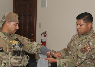 Texas Counterdrug trains law enforcement officers on tactical casualty care