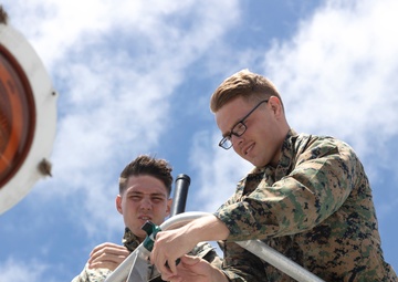 MRF-SEA Marines aboard USNS Brunswick