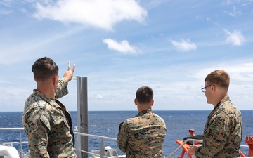 MRF-SEA Marines aboard USNS Brunswick