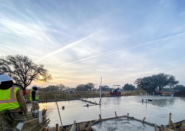 First foundation poured for new Fort Hood Family Housing homes