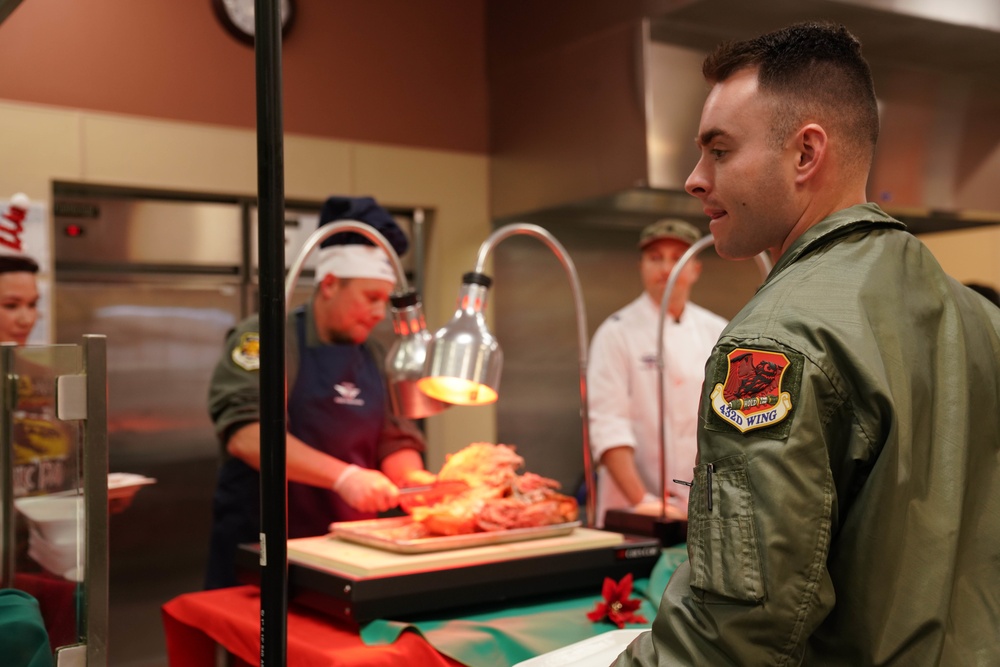 Holiday Meal 2022 at Creech AFB