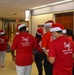 Christmas Carolers visit Tripler Army Medical Center