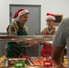 Leadership serves Holiday dinner to Airmen