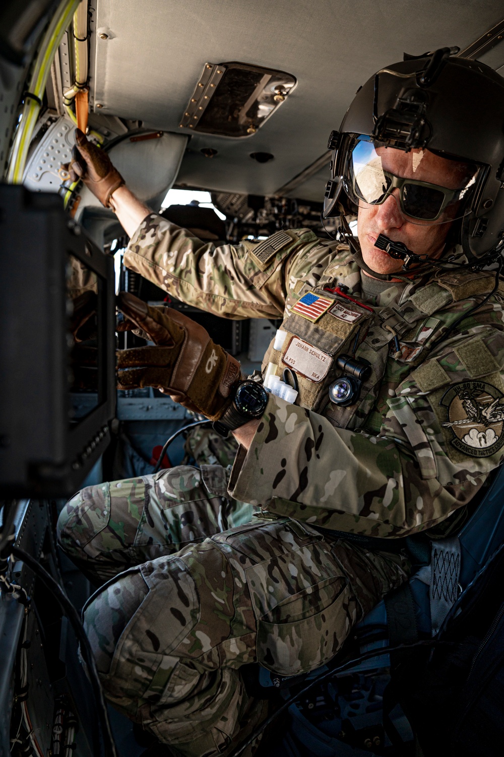 Honorary Commanders Flight search and rescue demonstration