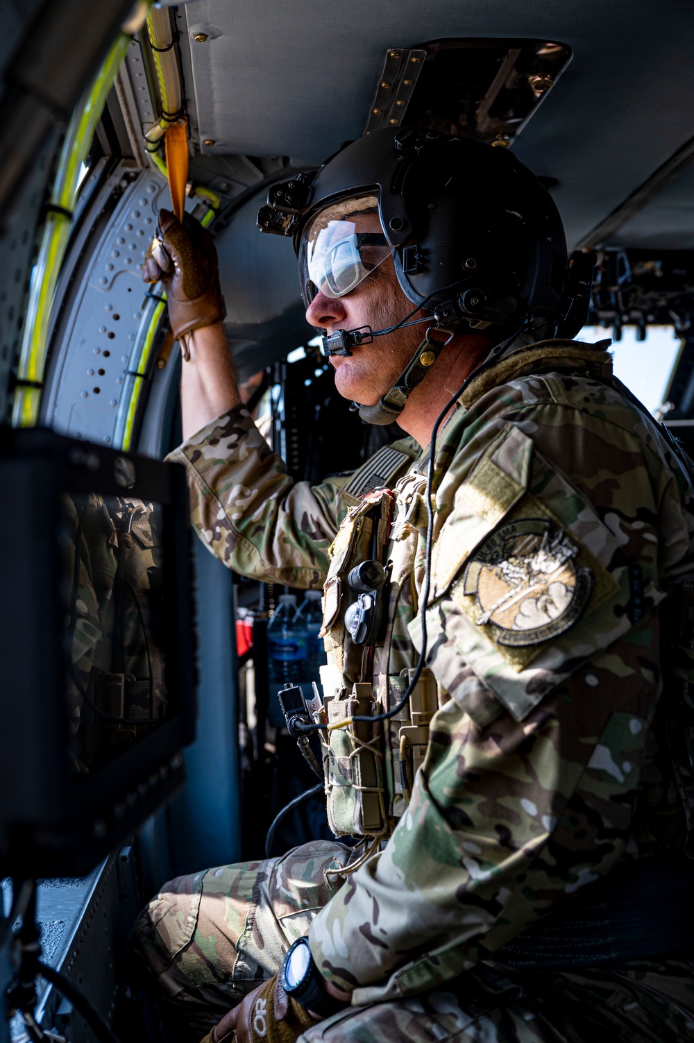 Honorary Commander’s Flight search and rescue demonstration