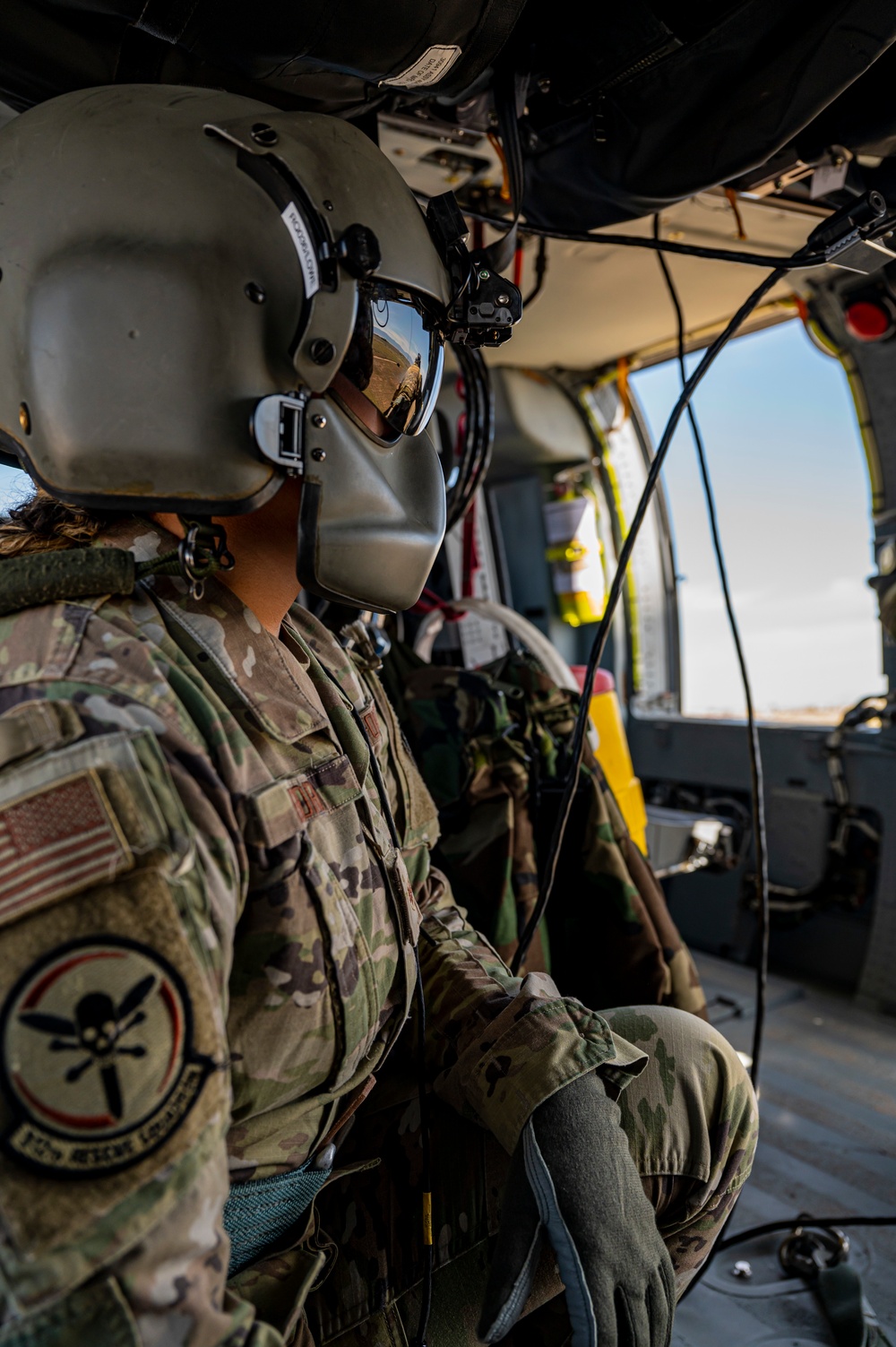Honorary Commander’s Flight search and rescue demonstration