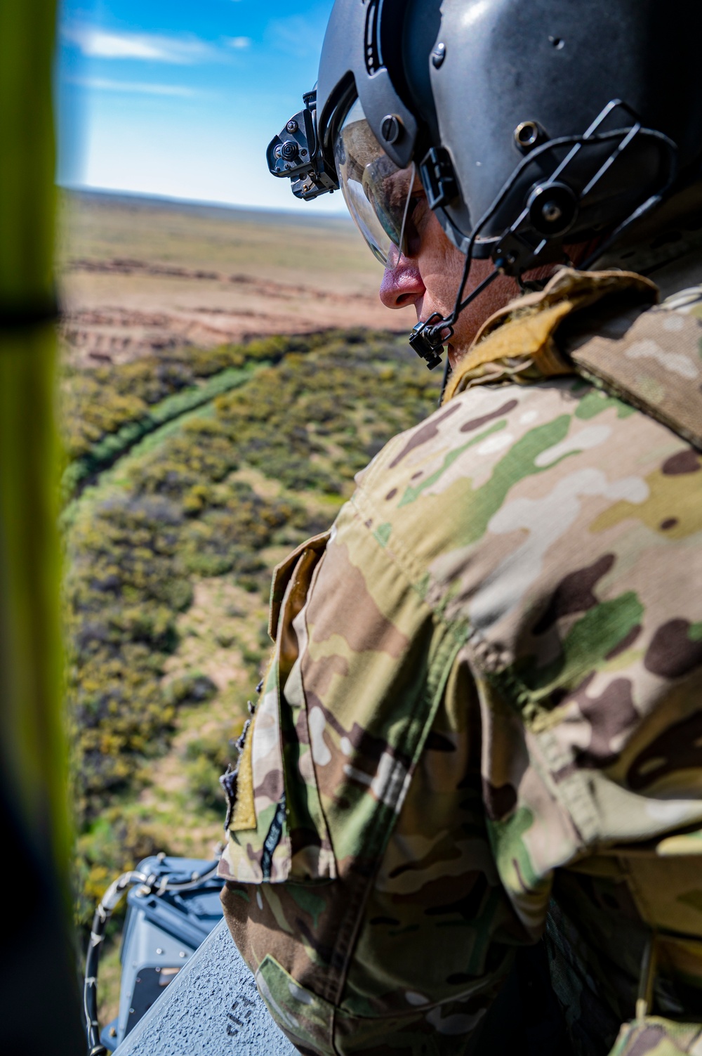 Honorary Commander’s Flight search and rescue demonstration