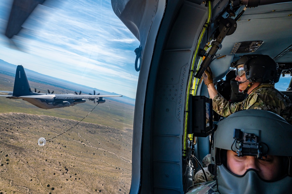 Honorary Commander’s Flight search and rescue demonstration