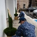 JMSDF presents kadomatsu to CFAY for new year