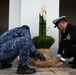 JMSDF presents kadomatsu to CFAY for new year