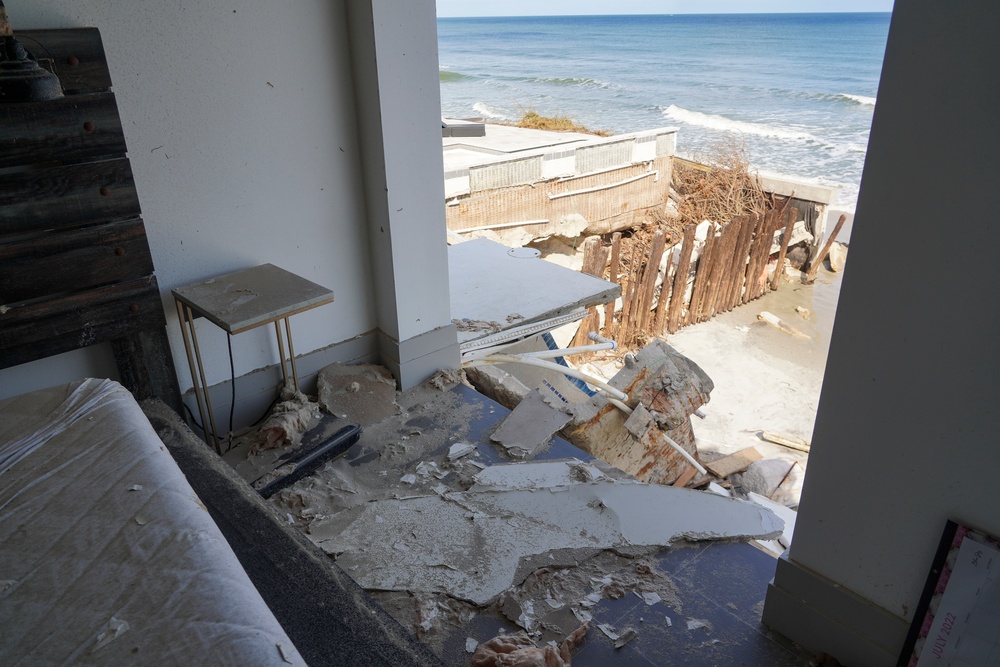 Daytona Beach Coastal Damage