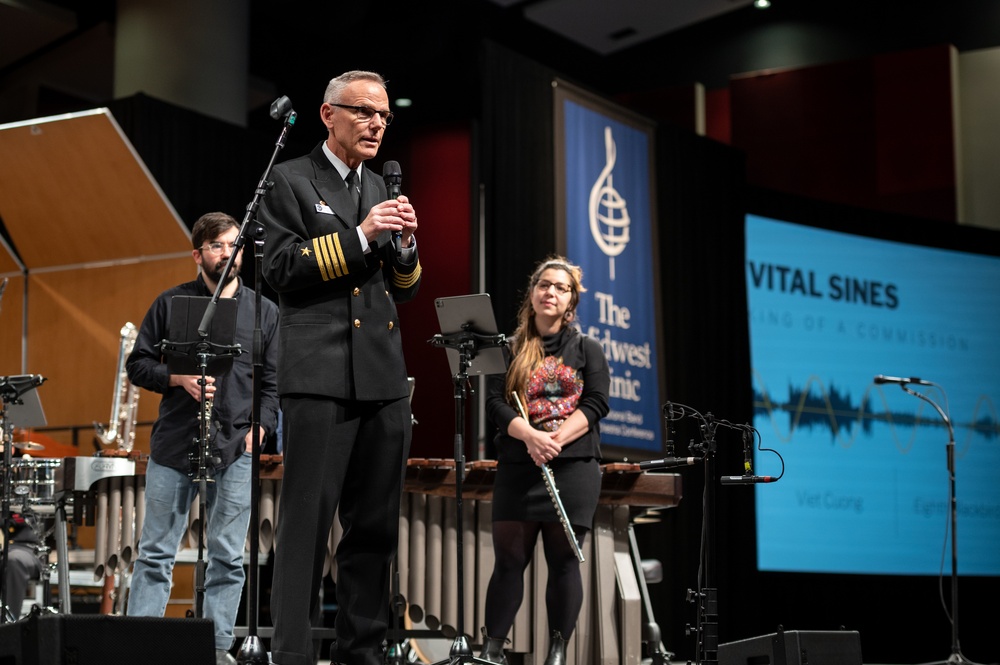 Navy Band featured at major music conference