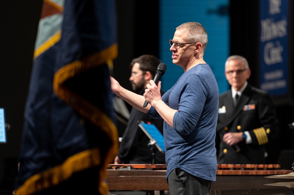 Navy Band featured at major music conference