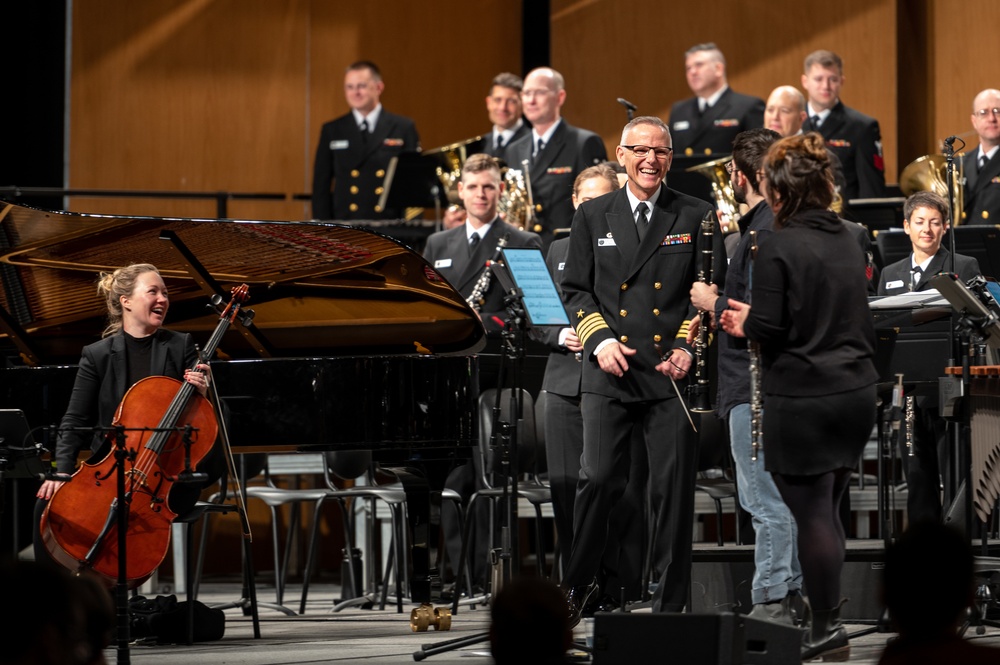 Navy Band featured at major music conference