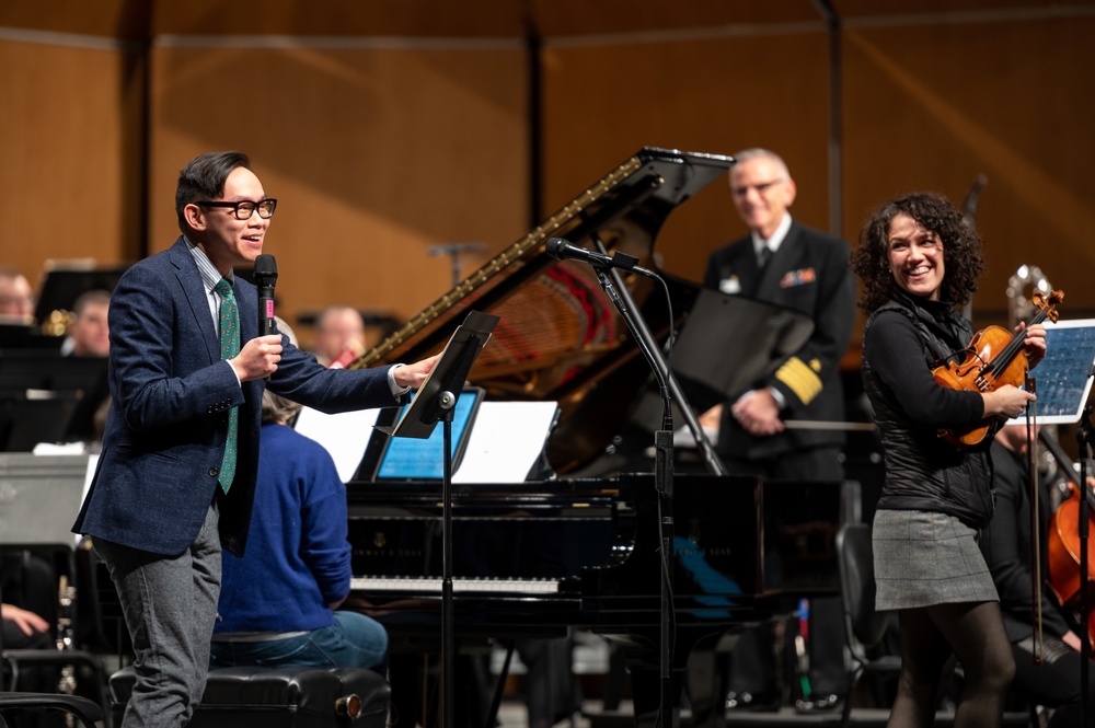 Navy Band featured at major music conference
