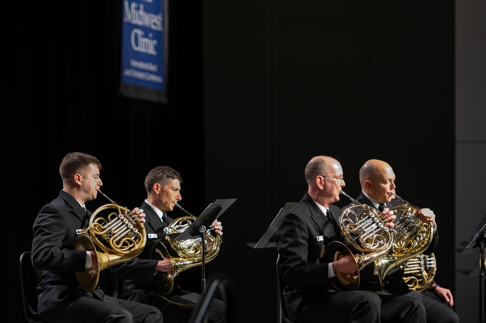 Navy Band featured at major music conference