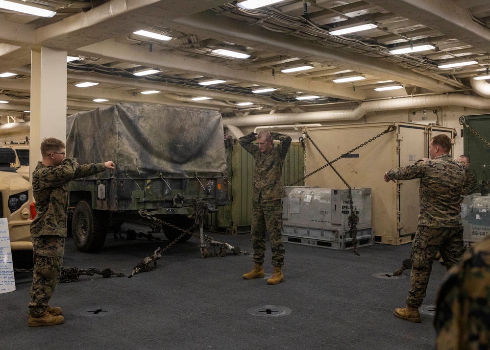 Evacuation Control Center Training Aboard USS Anchorage