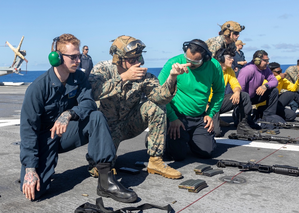 Deck Shoot Aboard USS Anchorage