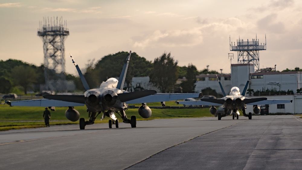 VMFA-312 Conducts Flight Operations during Ryukyu Vice 23.1